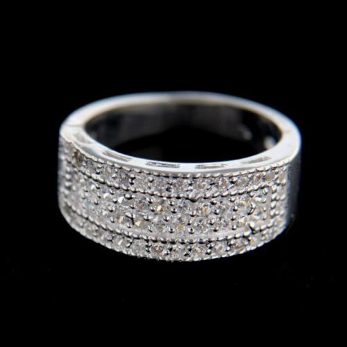 Strieborný prsteň 14832