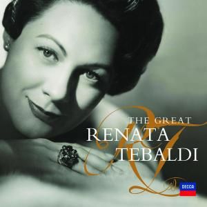 CD TEBALDI RENATA - GREAT RENATA TEBALDI