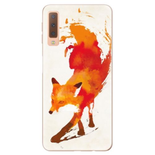 Odolné silikónové puzdro iSaprio - Fast Fox - Samsung Galaxy A7 (2018)