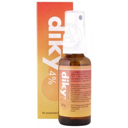 DIKY 4 % Spray Gel aer deo 25 g