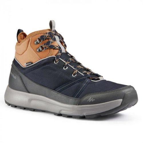 QUECHUA Obuv Nh150 Mid Wp Modrá