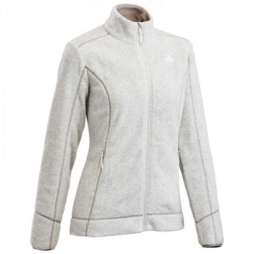 QUECHUA Dámska Fleecová Mikina Mh120