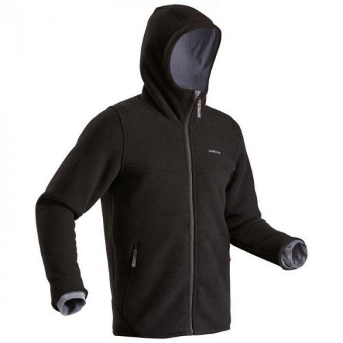 QUECHUA Pánska Fleecová Bunda Sh100