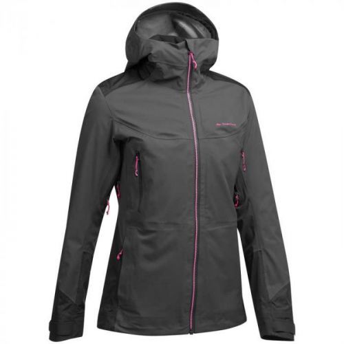 QUECHUA Dámska Bunda Mh900 čierna