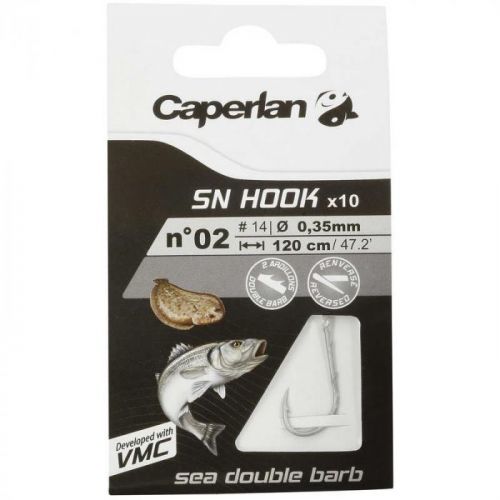CAPERLAN Háčiky Sn Hook Sea Double Barb