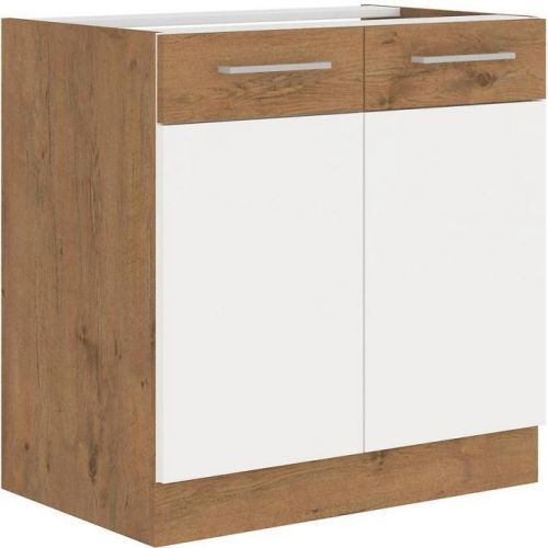 Skrinka do kuchyne Vigo biela HG 80ZL 2F BB