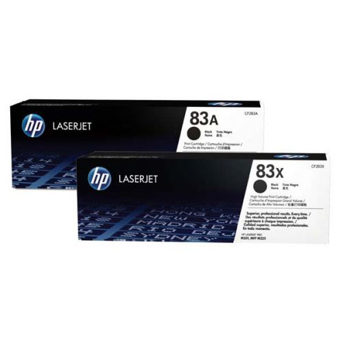 HP originál toner CF283AD, black, 3000 (2x1500)str., HP 83A, HP LJ Pro M201dw,M201n,MFP M125a,MFP M125nrw, dual pack, 1240g, 2ks