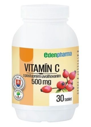 EDENPharma VITAMÍN C 1000 mg tbl s postupným uvoľňovaním 30 ks