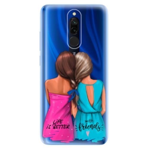 Odolné silikónové puzdro iSaprio - Best Friends - Xiaomi Redmi 8