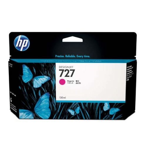 HP originál ink B3P20A, HP 727, magenta, 130ml, HP DesignJet T1500, T2500, T920