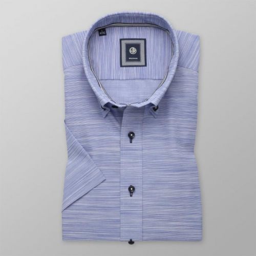 Košeľa Slim Fit svetlo modrá pruhovaná (výška 176 - 182) 10764