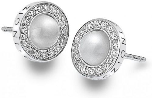 Hot Diamonds Strieborné náušnice Hot Diamonds Emozioni Giove Pearl DE460