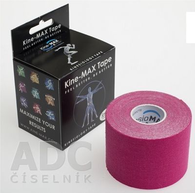 Kine-MAX Classic Kinesiology Tape KinesioMAX tejpovacia páska ružová 5cm x 5m