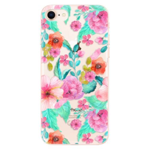 Odolné silikónové puzdro iSaprio - Flower Pattern 01 - iPhone 8