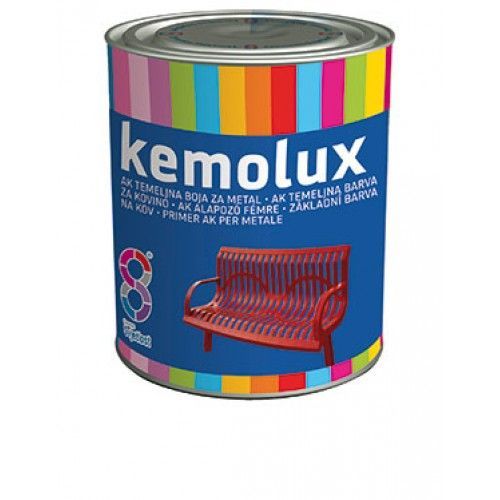 Chromos-Svjetlost Kemolux - základná farba na kov  - biela - 0,75 L