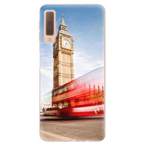 Odolné silikónové puzdro iSaprio - London 01 - Samsung Galaxy A7 (2018)