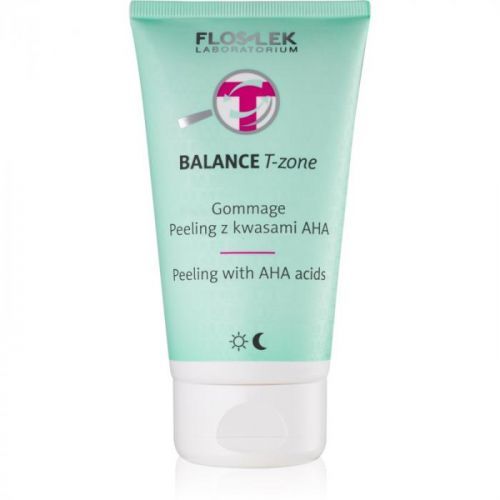 FlosLek Laboratorium Balance T-Zone peeling pre zmiešanú pleť 125 g