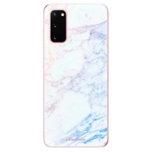 Odolné silikónové puzdro iSaprio - Raibow Marble 10 - Samsung Galaxy S20