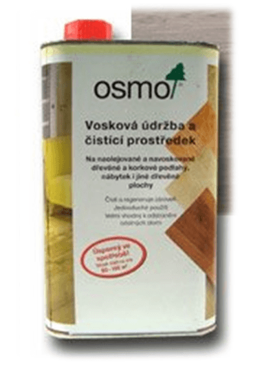 OSMO Color OSMO Vosková údržba a čistiaci prostriedok - biela - 0,5 L