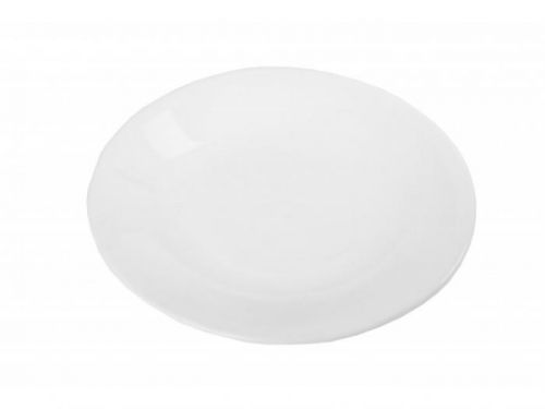 Tanier plytký biely 23cm