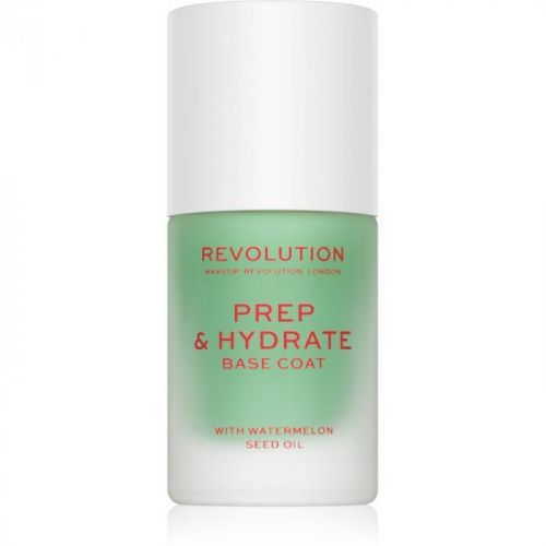 Makeup Revolution Prep & Hydrate vyhladzujúci podkladový lak na nechty 10 ml