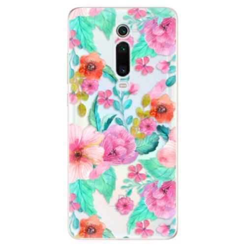 Odolné silikónové puzdro iSaprio - Flower Pattern 01 - Xiaomi Mi 9T Pro