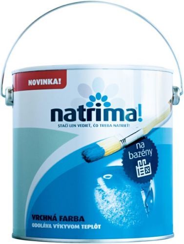 Chemolak Natrima! na bazény - 0521 - zelená - 2,5 L
