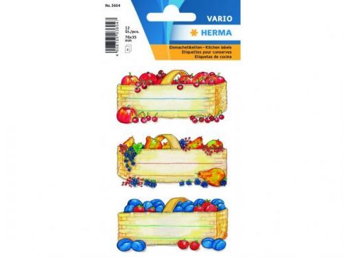 Etikety Vario ovocné koše 3604