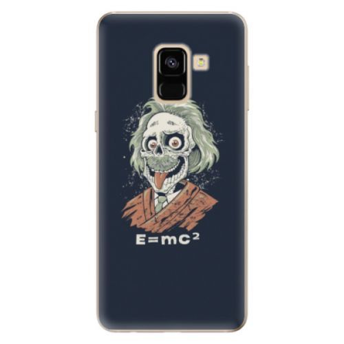 Odolné silikónové puzdro iSaprio - Einstein 01 - Samsung Galaxy A8 2018