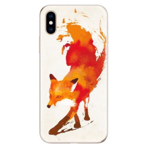 Odolné silikónové puzdro iSaprio - Fast Fox - iPhone XS