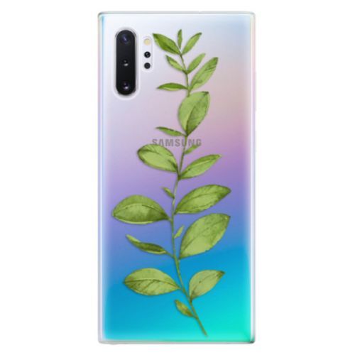 Odolné silikónové puzdro iSaprio - Green Plant 01 - Samsung Galaxy Note 10+