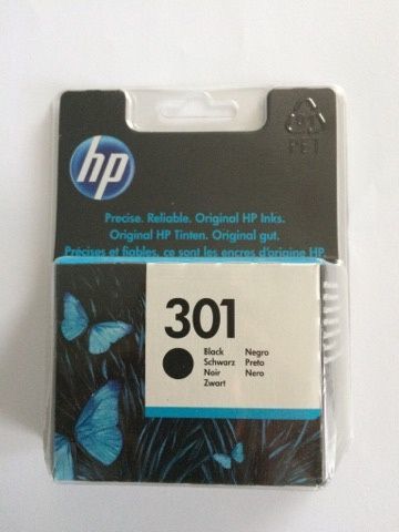 HP originál ink CH561EE, HP 301, black, blister, 190str., HP HP Deskjet 1000, 1050, 2050, 3000, 3050