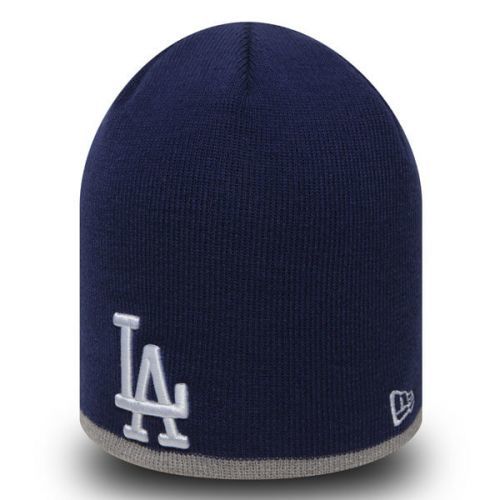 Zimná čapica New Era MLB Team Skull knit LA Dodgers Navy - UNI