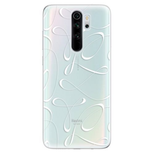 Odolné silikónové puzdro iSaprio - Fancy - white - Xiaomi Redmi Note 8 Pro