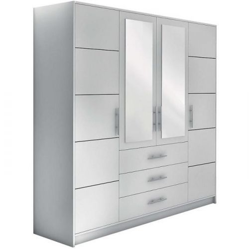 Skriňa Bali D4 196 cm biela