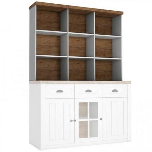 Regál Prowansja R2D borovica andersen/dub lefkas