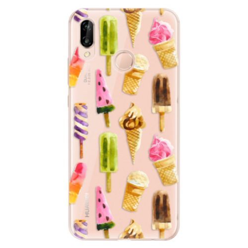 Odolné silikónové puzdro iSaprio - Ice Cream - Huawei P20 Lite
