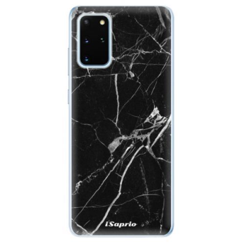 Odolné silikónové puzdro iSaprio - Black Marble 18 - Samsung Galaxy S20+