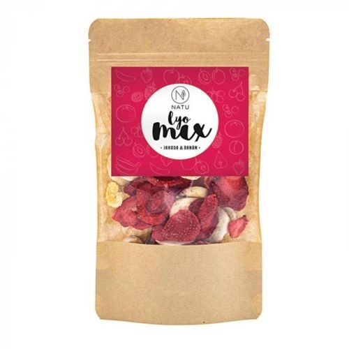 NATU Lyo mix jahoda & banán 45 g