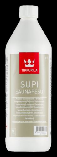 Tikkurila Supi Saunapesu Cleaner - čistiaci prostriedok do sáun - bezfarebný - 1 L