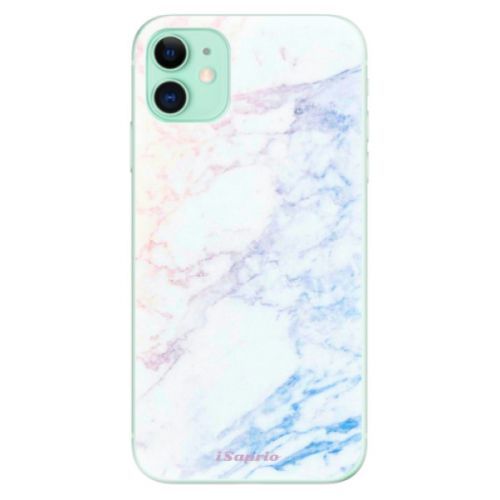 Odolné silikónové puzdro iSaprio - Raibow Marble 10 - iPhone 11