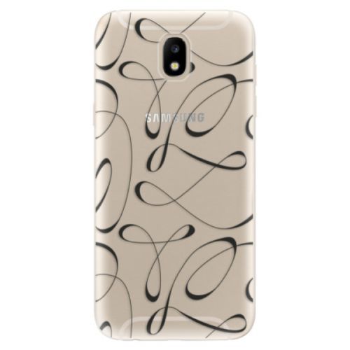 Odolné silikónové puzdro iSaprio - Fancy - black - Samsung Galaxy J5 2017