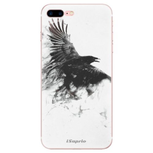 Odolné silikónové puzdro iSaprio - Dark Bird 01 - iPhone 7 Plus