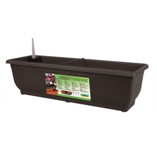 Kvetinač Samonav Torenie 75 cm/hnedá