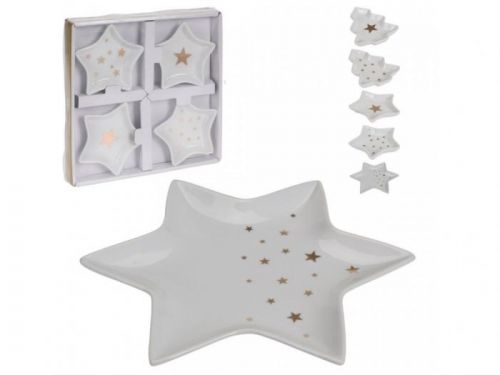 Misky porcelán STAR 4ks