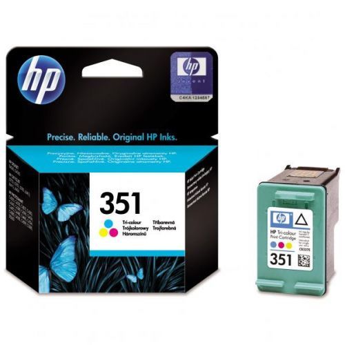 HP originál ink CB337EE, HP 351, color, blister, 3,5ml, HP Officejet J5780, J5785