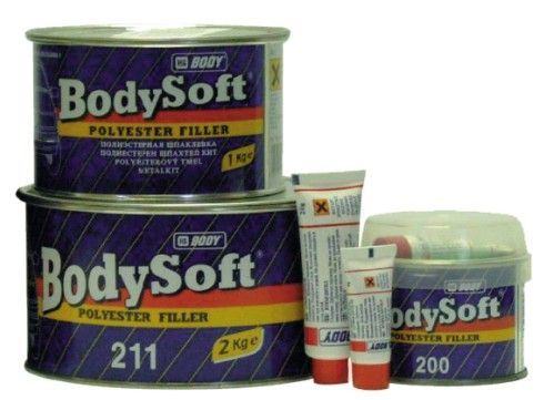 HB BODY Tmel Body Soft PES - žltá - 2 Kg