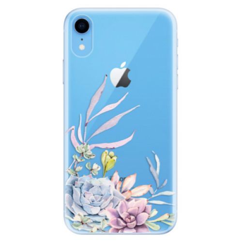 Odolné silikónové puzdro iSaprio - Succulent 01 - iPhone XR