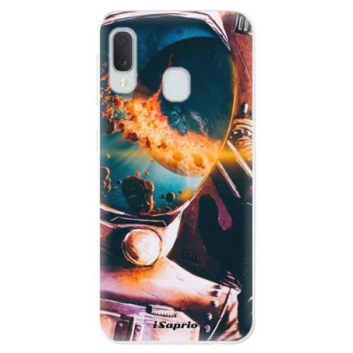 Odolné silikónové puzdro iSaprio - Astronaut 01 - Samsung Galaxy A20e