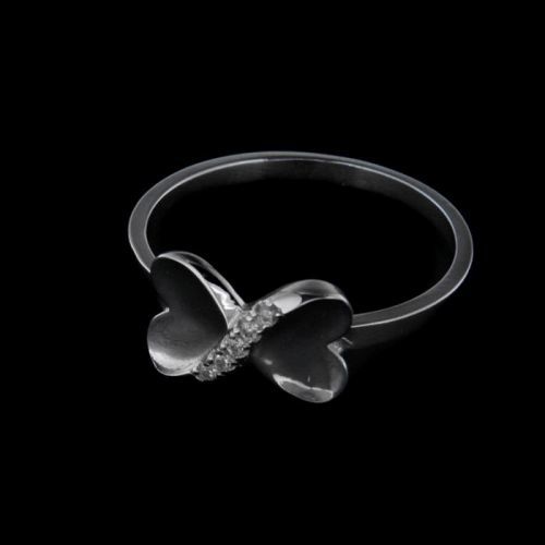 Strieborný prsteň 25424